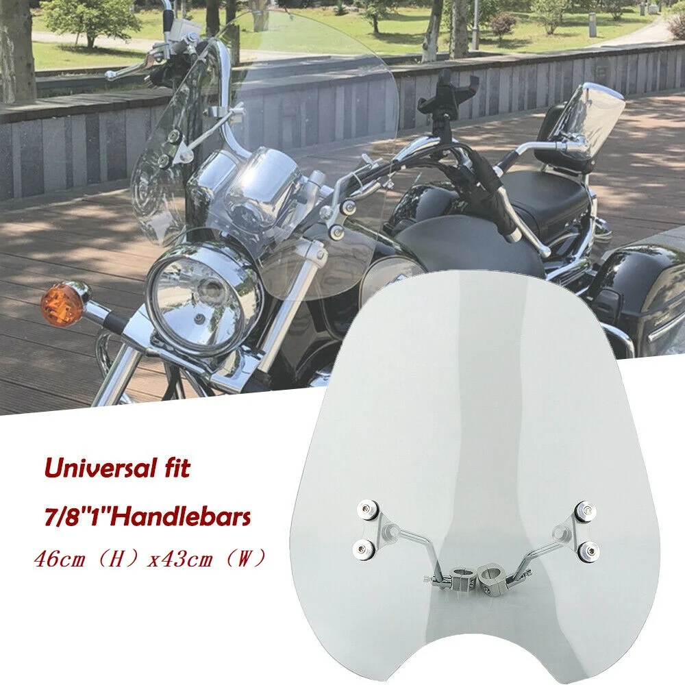 

Универсальный комплект для крепления на лобовое стекло мотоцикла Honda Yamaha 7/8 дюйма 1 дюйм