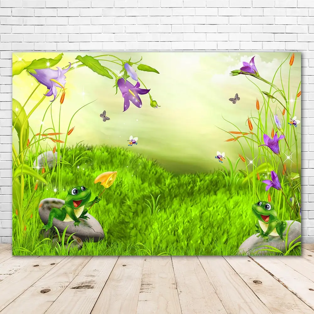 

Nature Scenery Spring Wonderland Forest Flowers Backdrop Vinyl Photography Background For Photo Studio