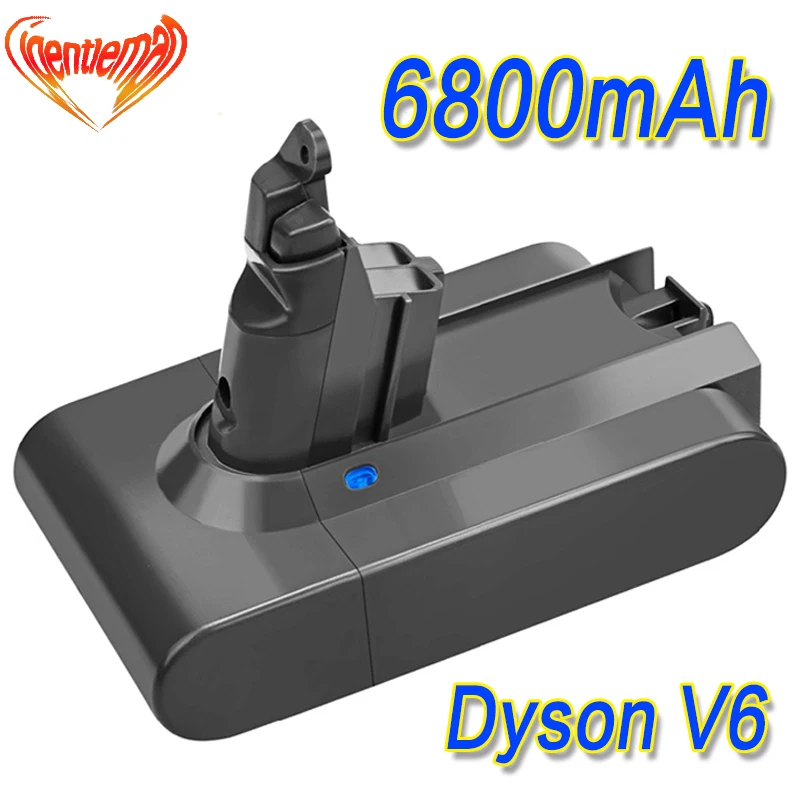Dyson dc62 батарея 21 6 V 6800mAh литий-ионная Замена для батареи 4.8Ah V6 DC61 DC62 DC72 DC58 DC59 пылесос
