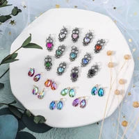 vinatge owl pendant set for bracelet neckalce women jewelry making kit colored luxury crystal owl accessories christams gifts
