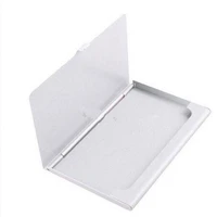 1 pc new practical waterproof credit card case high quality aluminum alloy bussiness card holder box 9 3x5 7x0 7cm