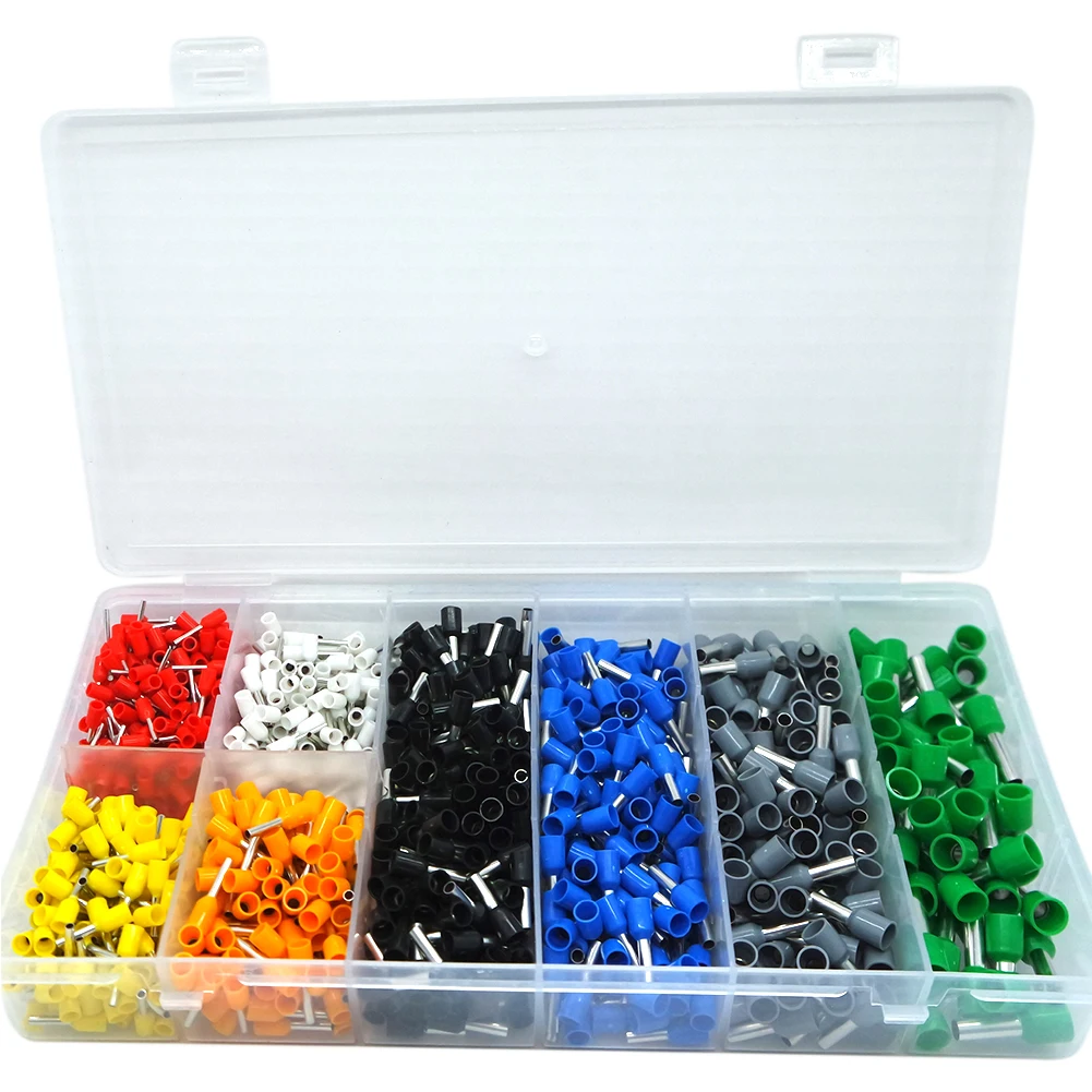 800 шт. НАБОР КОНЦЕВЫХ разъемов для проводов наконечники соединения с концевой