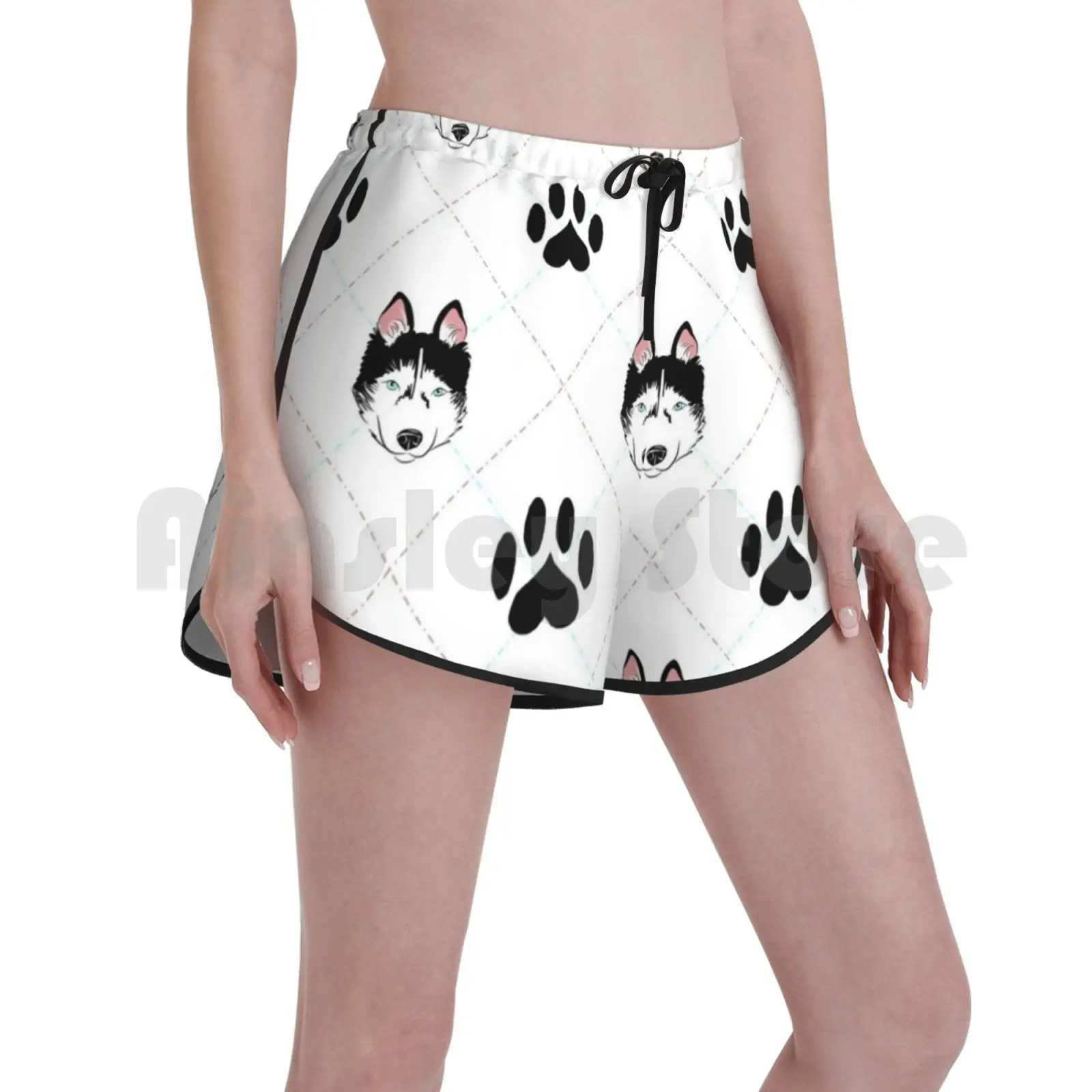 

Siberian Husky Plaid Swim Shorts 1119 Beach Shorts Husky Huskie Siberian Siberian Husky Siberian Huskie Sled