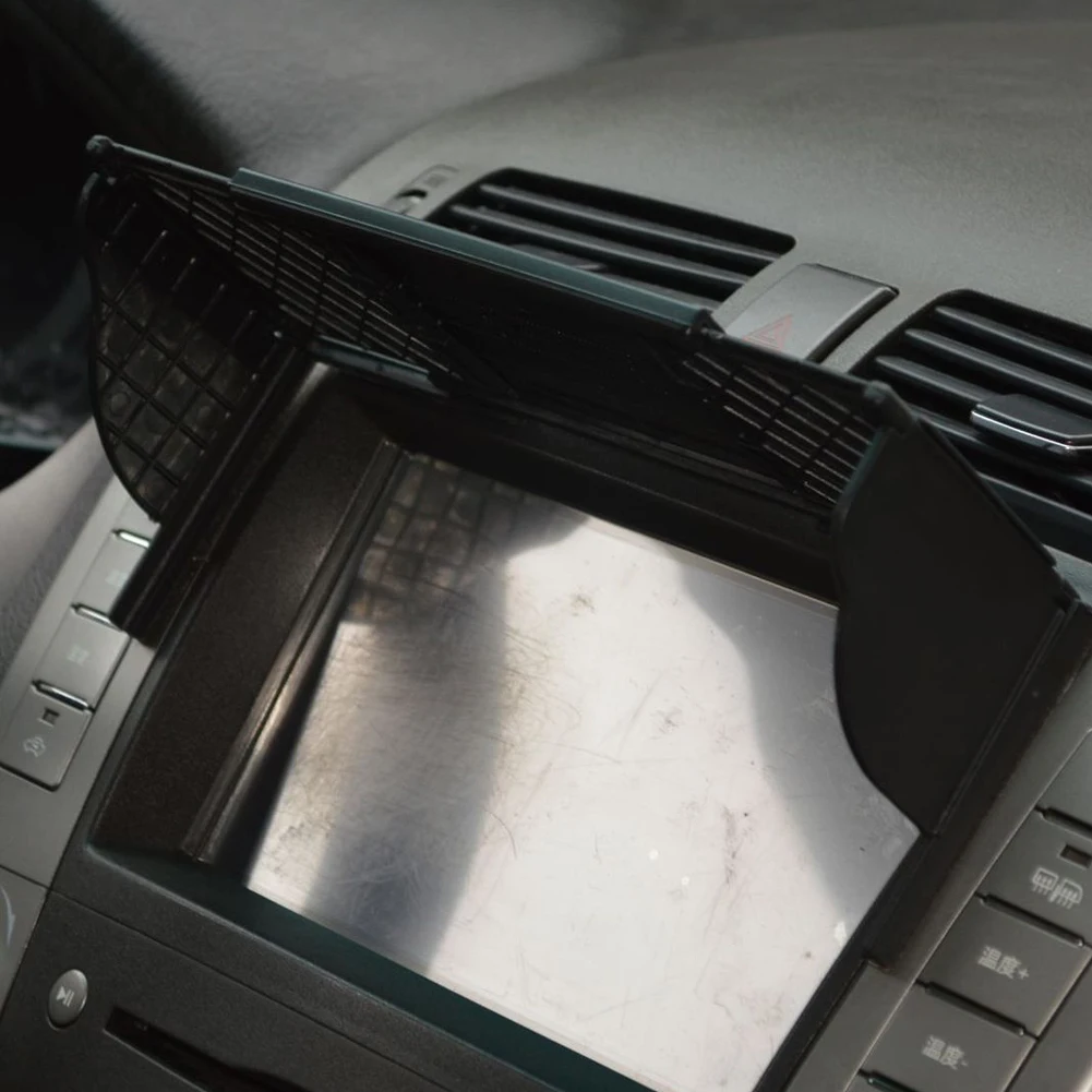 Солнцезащитный козырек с ЖК-дисплеем ABS GPS-навигатор Регулируемая Замена для