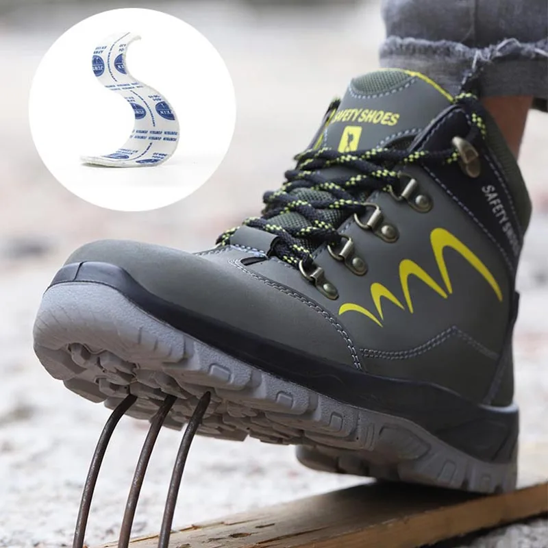 Защитные рабочие ботинки SUADEX для мужчин водонепроницаемая защитная обувь до