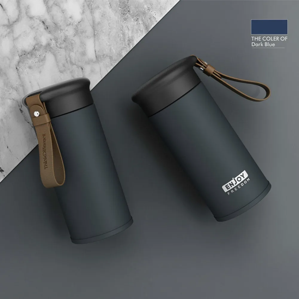 

Portable Stainless Steel Thermos Car Thermos High Quality Double-layer Coffee Cup Travel Water Bottle Efficient Insulation L1