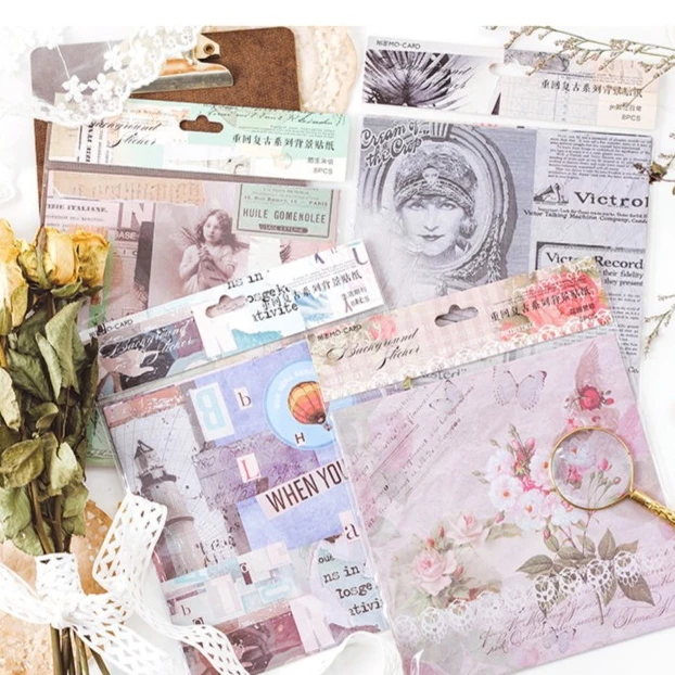 Набор из бумаги для скрапбукинга фотоальбомов открыток | Дом и сад