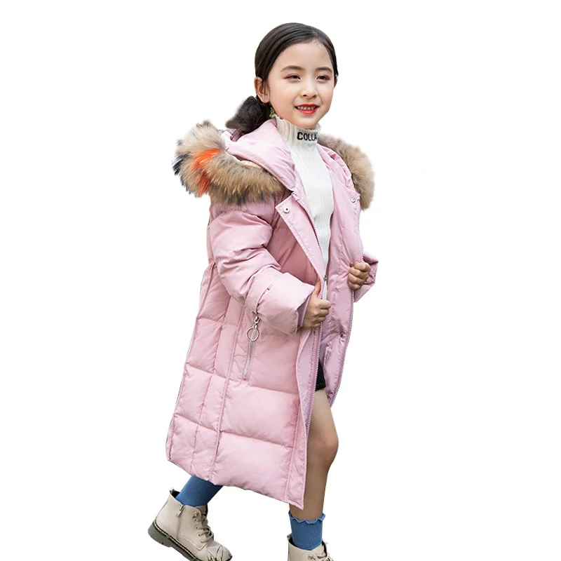  30 Детские модные однотонные Цвет зимняя куртка пуховик Детский жакет из денима