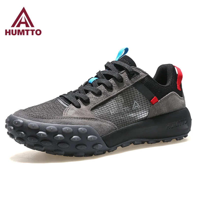 HUMTTO Running Shoes Breathable Trail Sneakers for Men Luxury Designer Men's Sport Gym Jogging Casual Shoes Tenis Trainers Man
