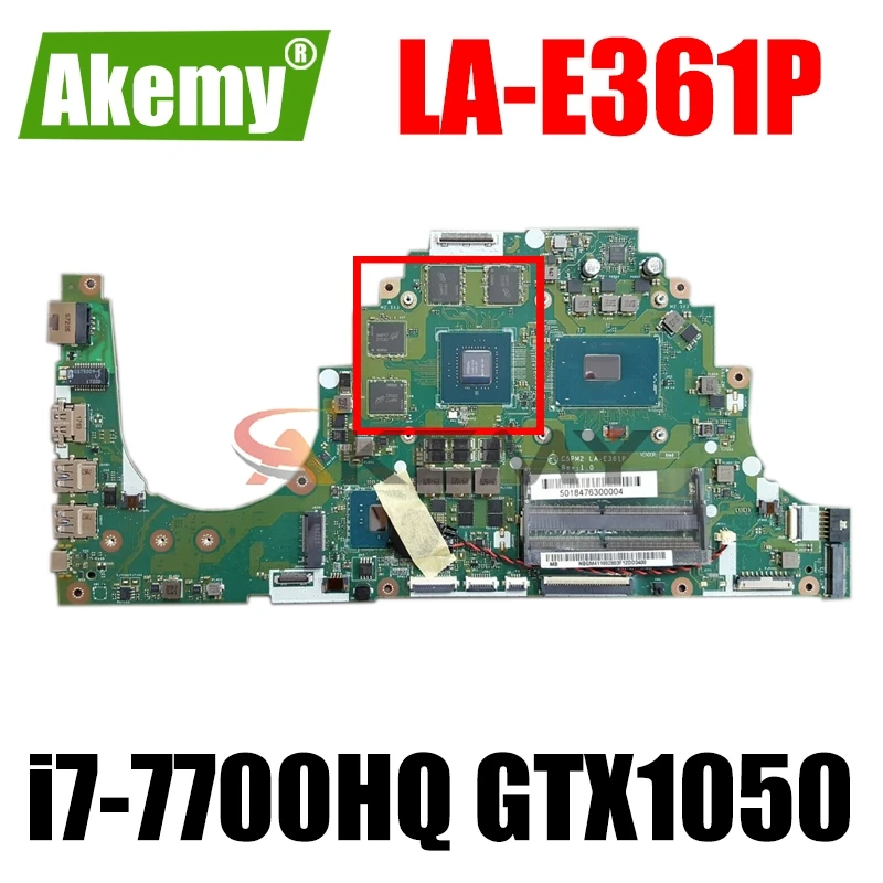 Для Acer aspire VX5-591 VX5-591G Материнская плата ноутбука C5PM2 LA-E361P NB.GM211.001 материнская i7-7700HQ