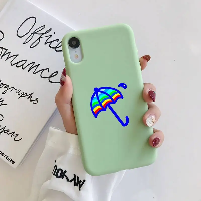 

Cute Weather Logo Phone Cases For IPhone 12 Pro Max 6 6s 7 8 Plus XS XR 12mini Se 2020 Iphone 11 Pro Max Candy Case