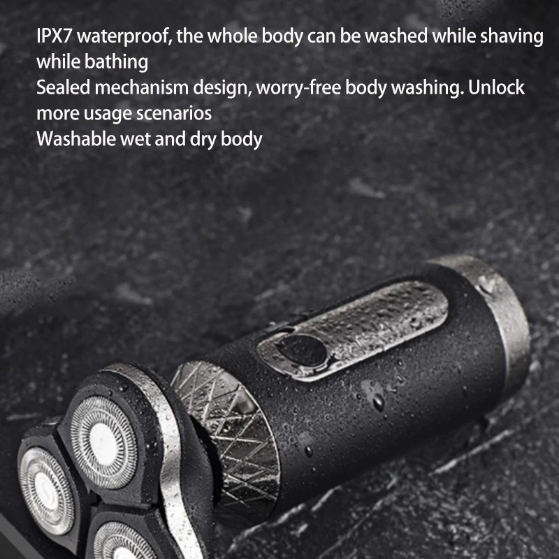 

1 Set Rechargeable Flushing Intelligent Digital Display Shaver & 1 Set 814 LED Mini Projector with USB US Plug