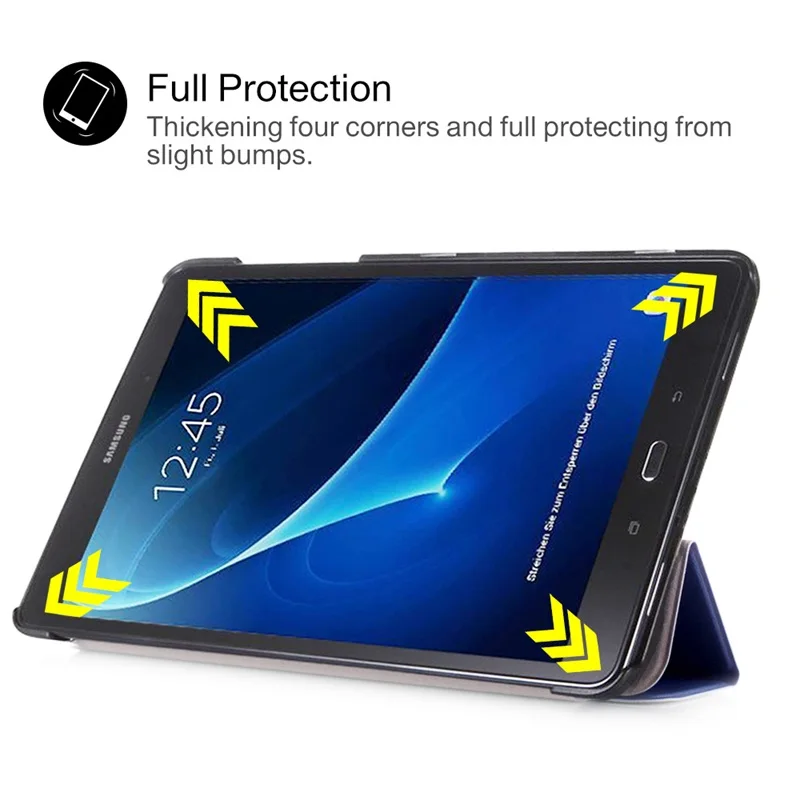 Тонкий чехол для samsung Galaxy Tab A 10,1 T580 T585 Магнитный чехол-книжка для samsung Galaxy Tab A6 10,1 SM-T580 SM-T585 чехол