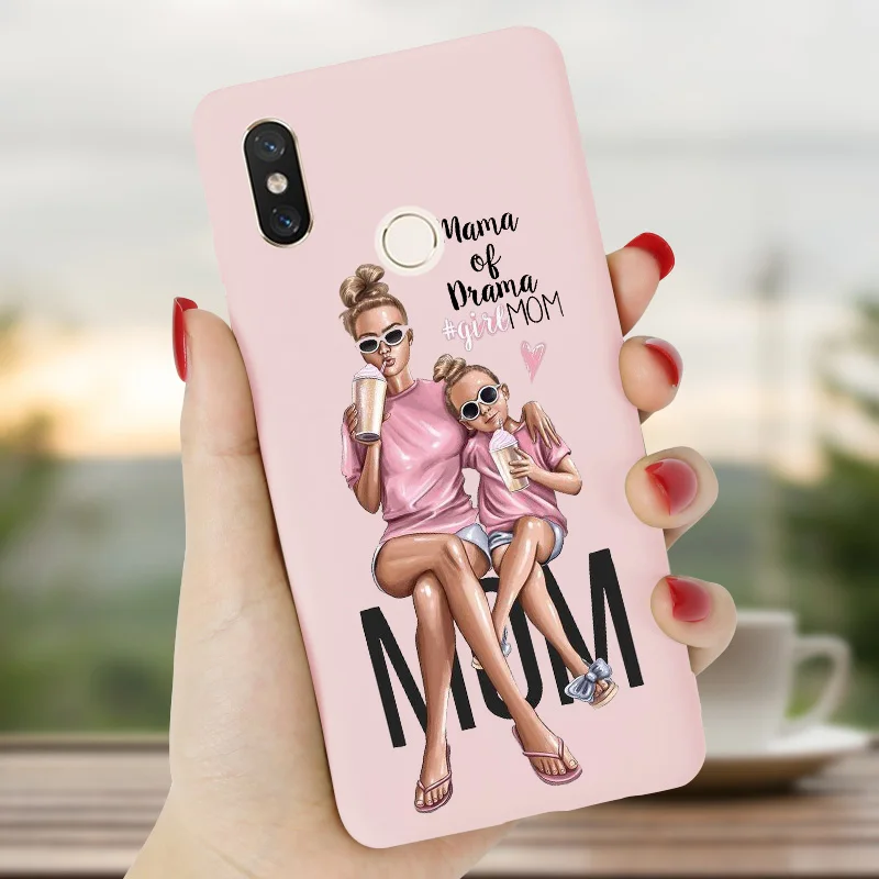 Детский чехол для телефона Super Mom Girl для Xiaomi Redmi Note 8 PRO 8 T 8 T 7 6 5 Plus 5A 6A 7A 8A чехол для Redmi 7 силиконовый чехол-бампер