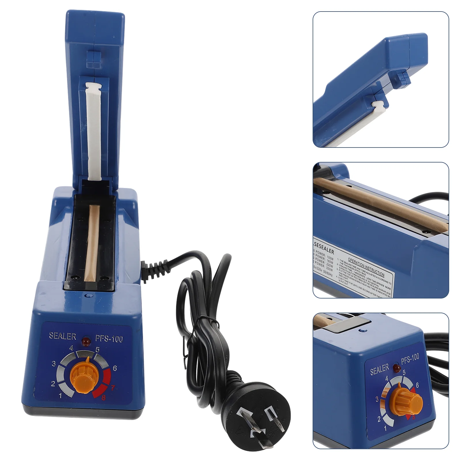 

1 компл. Импульсный ручной упаковщик, машина для запечатывания пластиковой пленки (вилка стандарта Австралии)