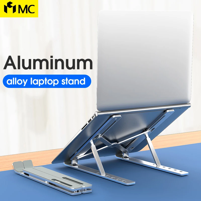 Портативная подставка для ноутбука MC N3, алюминиевая складная подставка для ноутбука, компьютерные аксессуары, Совместимость с ноутбуками от 10 до 15,6 дюймов