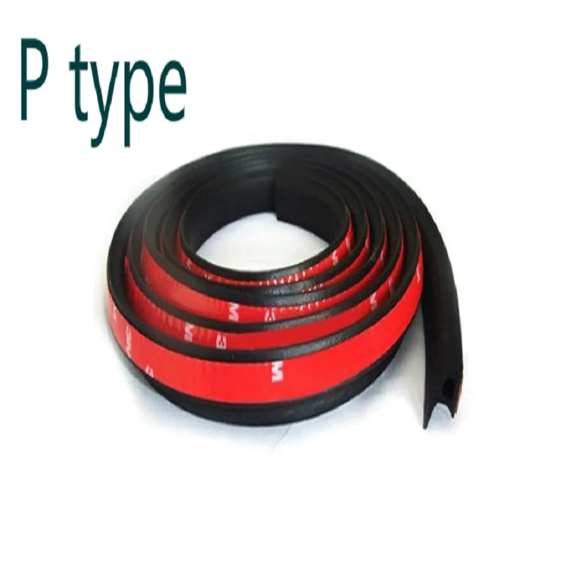 Тип P звукоизоляционное уплотнение для автомобиля Уплотнительная резиновая