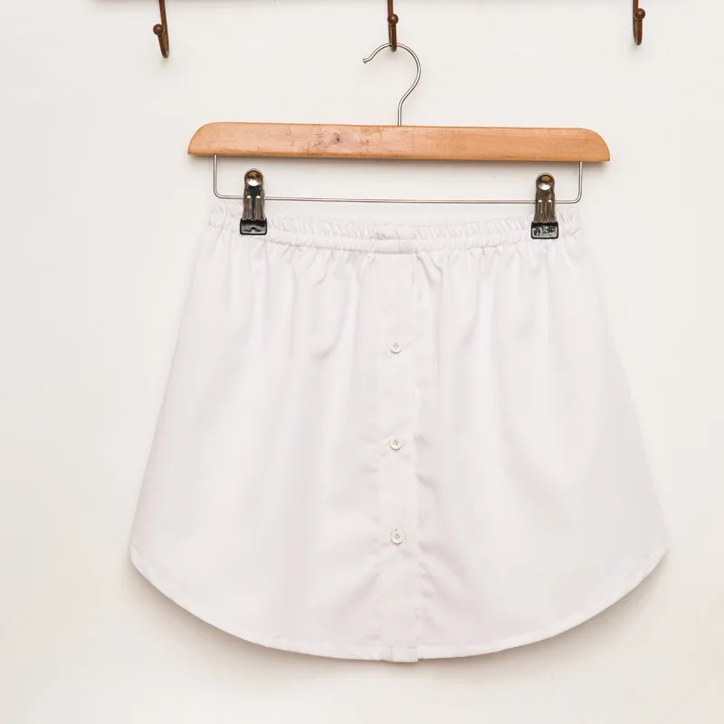 

Spring And Summer Pure Shirt With A-shaped Mini Half-length Skirt Clothes Skirts Womens