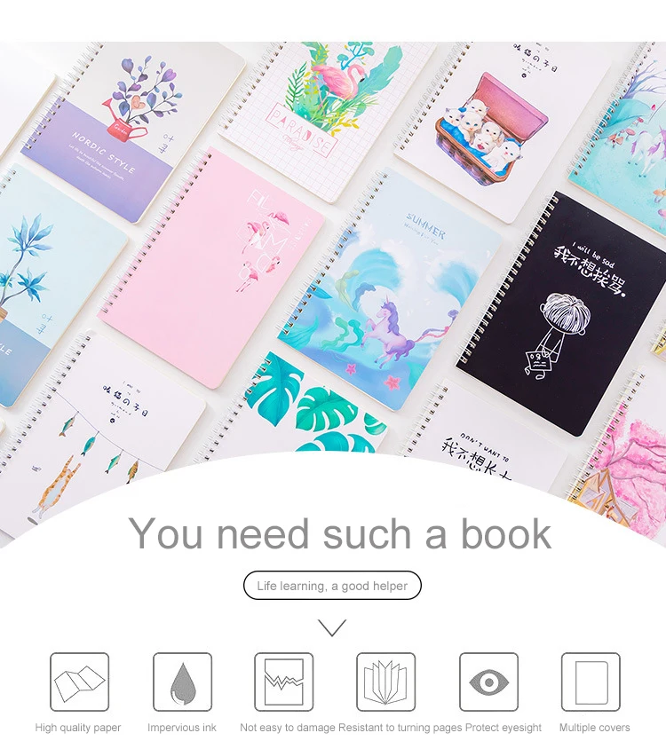 A5 рулон блокнота бумажный Еженедельный планировщик журнал блокноты Sketchbook Agenda Traveler Diary 120 горизонтальная линия внутренняя страница блокнот s