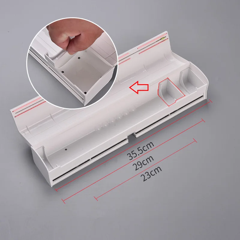 Cling Film Cutter Kitchen Storage Foil Dispenser | Дом и сад