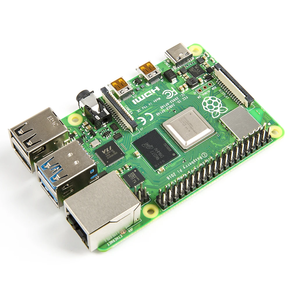 Raspberry Pi 4 Модель B с 1 ГБ/2 ГБ/4 ГБ ОЗУ BCM2711 четырёхъядерным процессором LePhone v8 5 ГГц