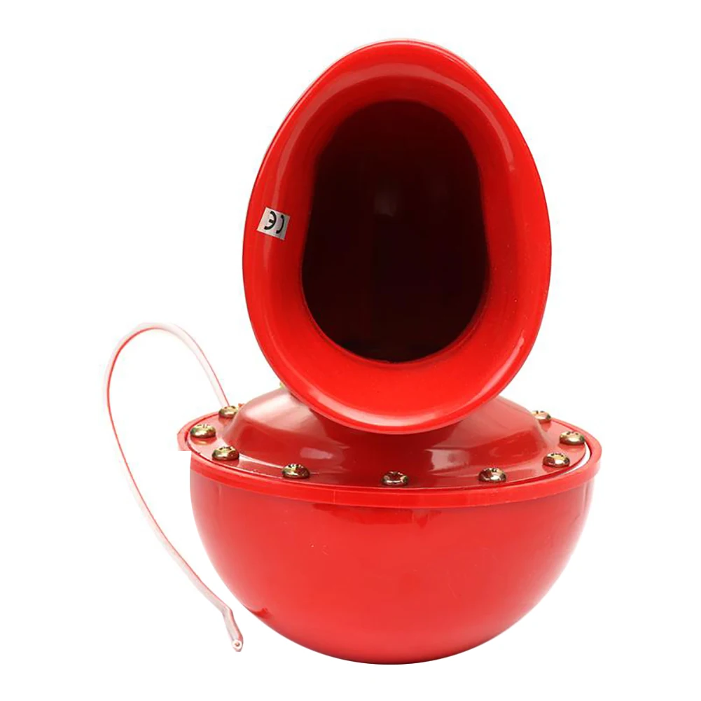 Громкий дБ 12 В красный Электрический бык аналогичный звуковой сигнал автомобиль