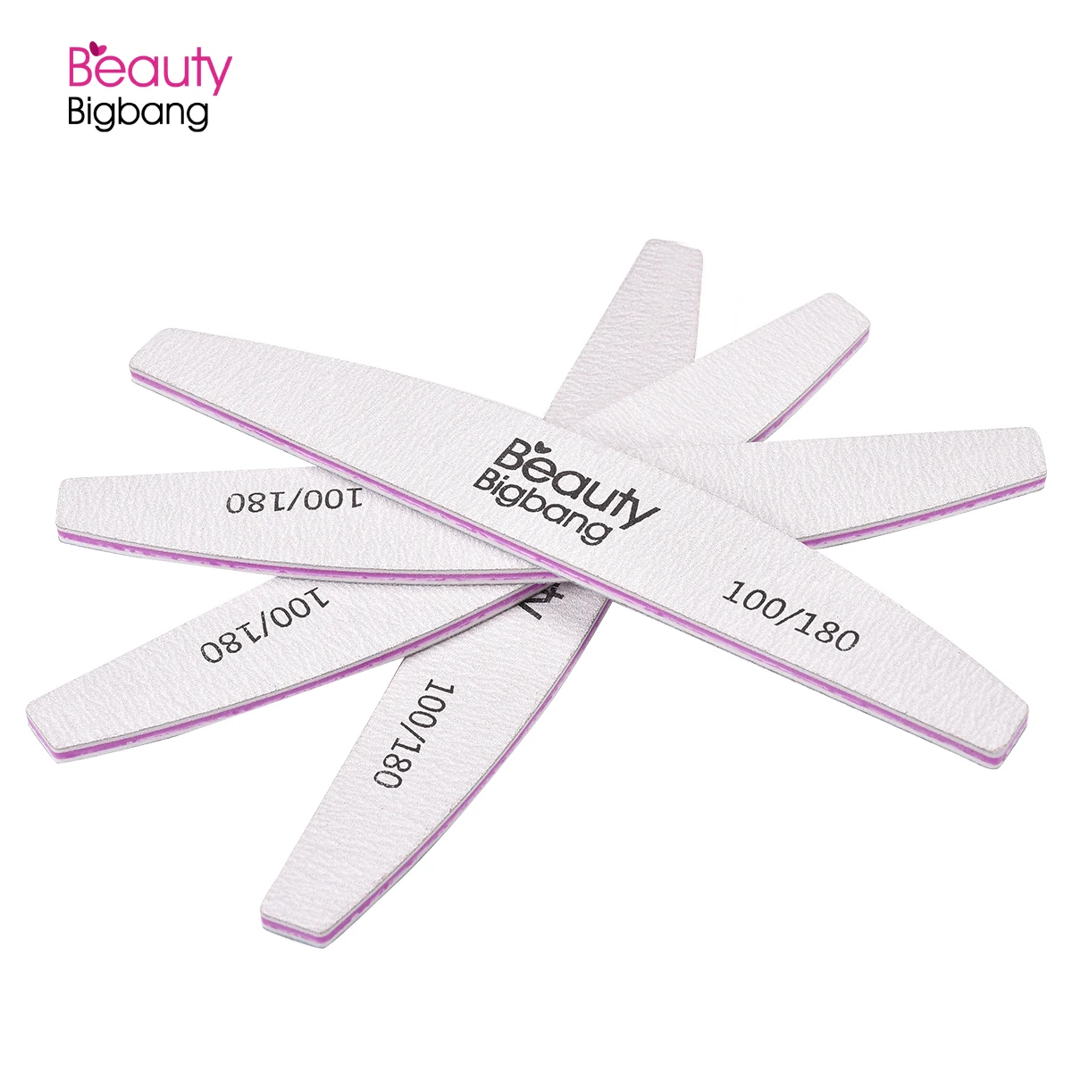 BeautyBigBang 4 шт. пилка для ногтей шлифовальный буферный блок педикюра маникюрный