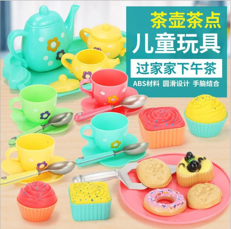 Детский игровой домик кухонный набор столовых приборов имитация