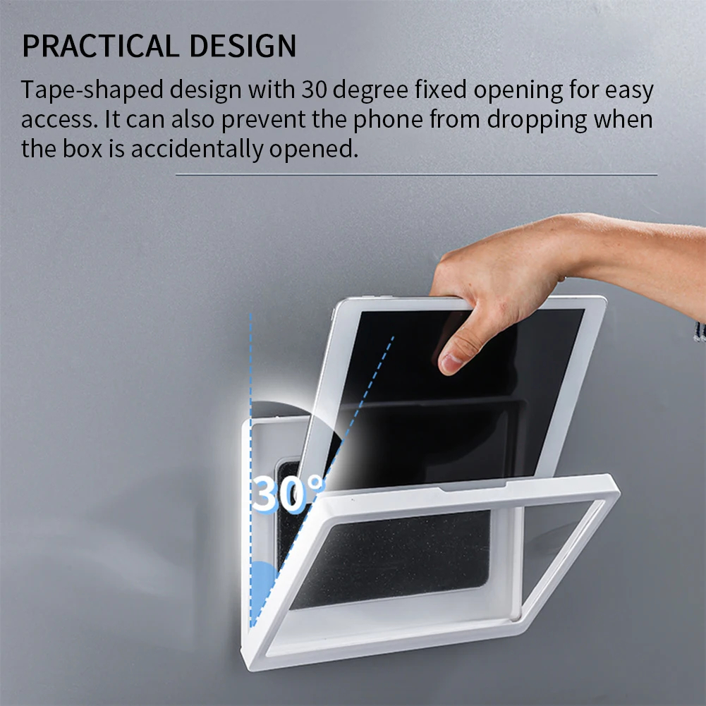 

Waterproof Bathroom 360 Rotating Sealed HD Touch Screen Universal Shower Phone Holder Accessoires Case Anti Fog Wall Mount
