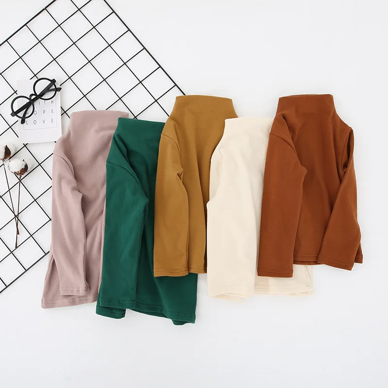 Футболка для маленьких девочек Повседневная хлопковая футболка с длинными