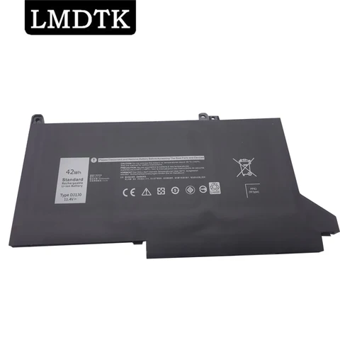 LMDTK Новый DJ1J0 PGFX4 ONFOH DJ1JO 0NF0H Аккумулятор для ноутбука Dell Latitude 12 7000 7280 7380 7480 Tablet PC 11,4 V 42WH