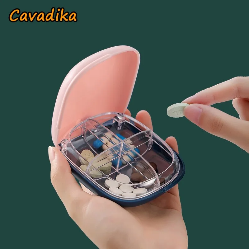 

Fashion Pill Case Portable Pill Container Personal Safety Health Care Organizer Medicine Box Capsules Organizer First Aid Kit
