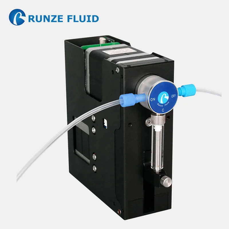 

Automatic Industrial Syringe Pump Electric Liquid Injector High Stability Easy Programmable Control for Online TOC Analyzers