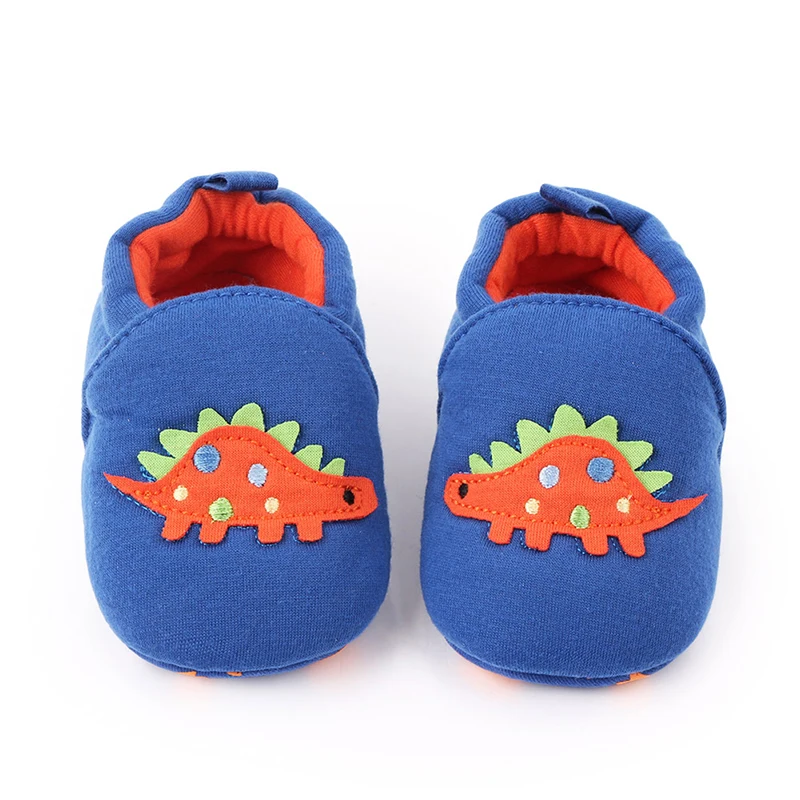 Zapatos de oto&ntilde;o para beb&eacute;, zapatillas antideslizantes transpirables de dinosaurio de dibujos animados para ni&ntilde;o peque&ntilde;o, zapatos informales de suela suave para caminar 2021-1