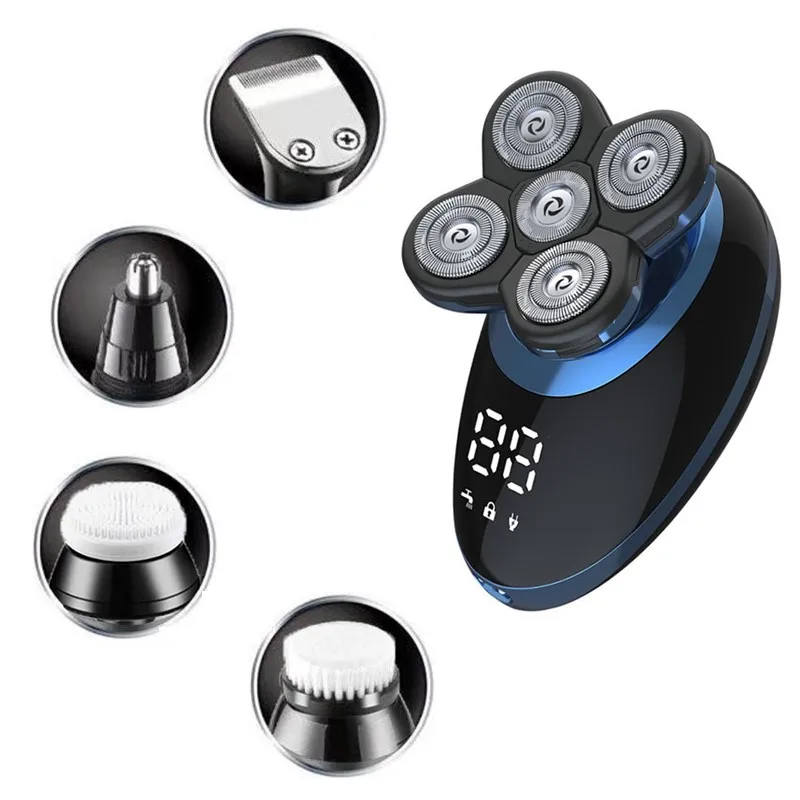 Мужской все в одном набор для ухода за лицом телом головкой триммером волос