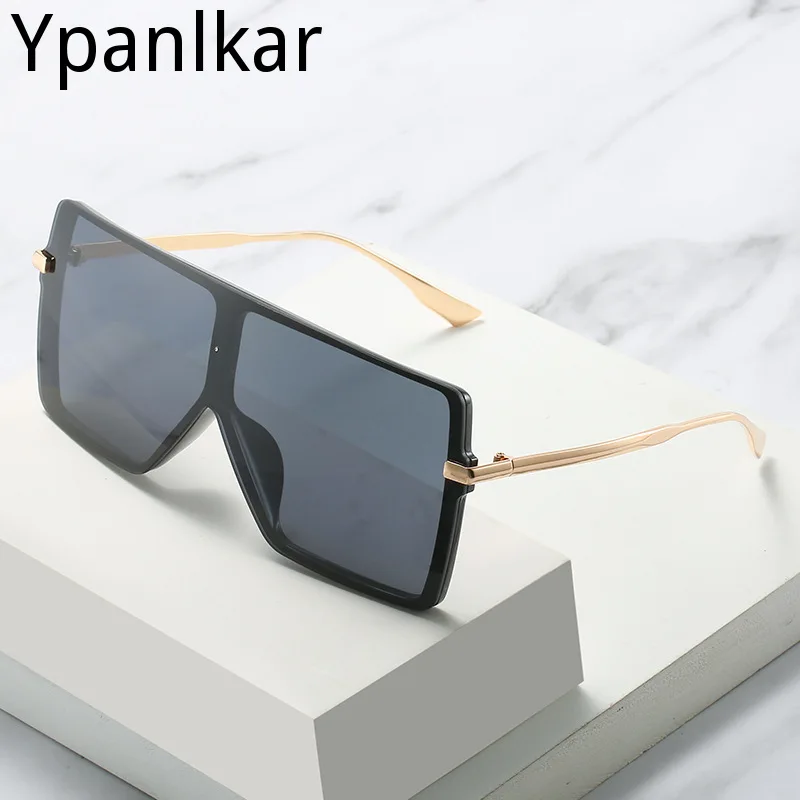 

Fashion One Piece Sunglasses Women Summer Outdoor Sun Glasses Men Black Eyewear UV400 Oculos De Sol