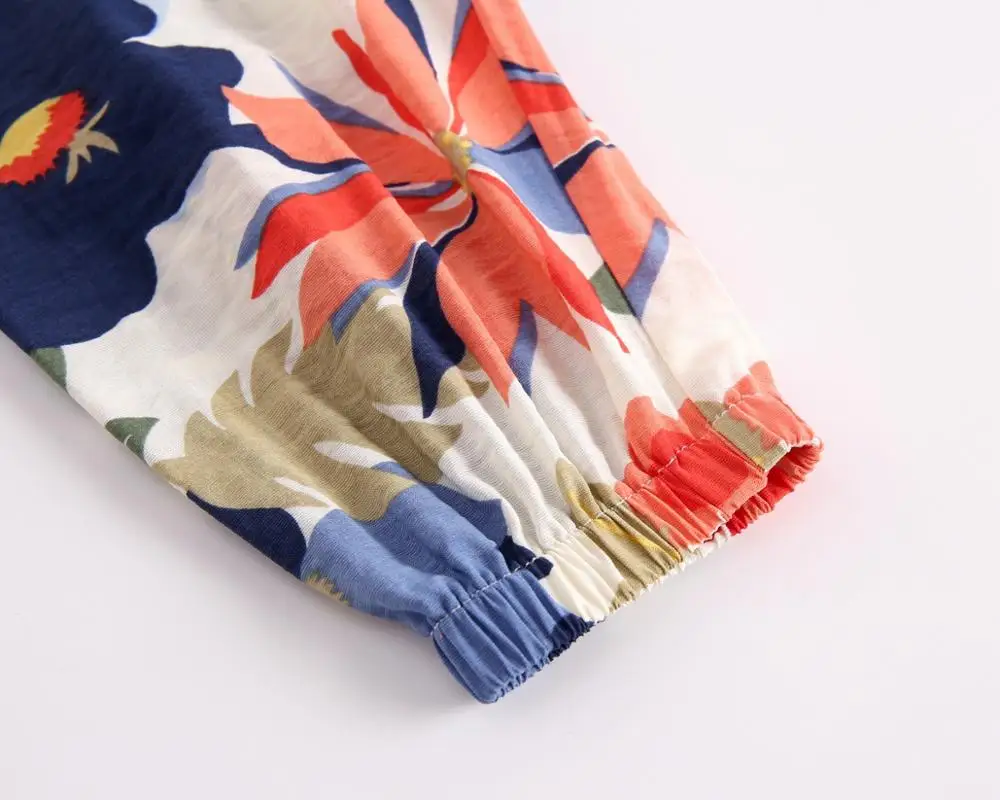 Летние Детские противомоскитные водонепроницаемые брюки детские шаровары с