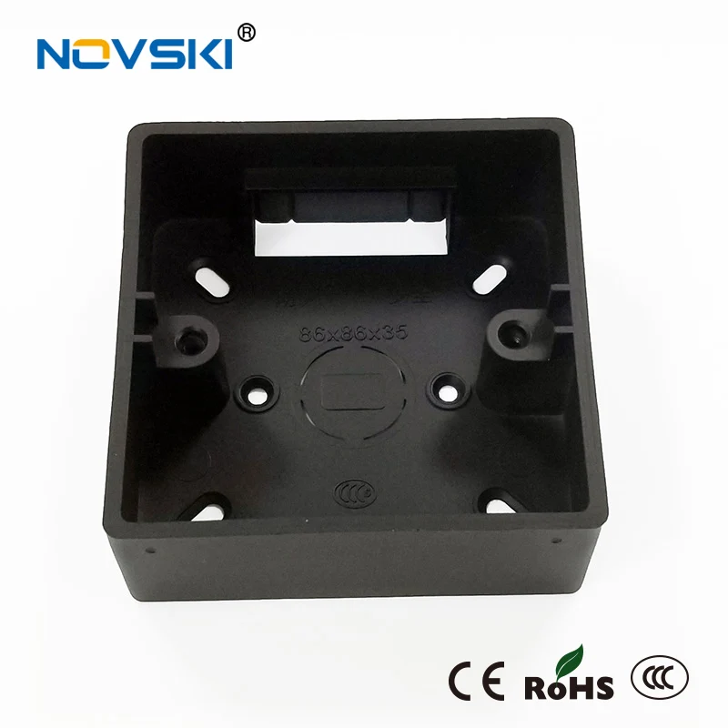 Распределительная коробка для выпечки черного цвета внешняя Монтажная выходная