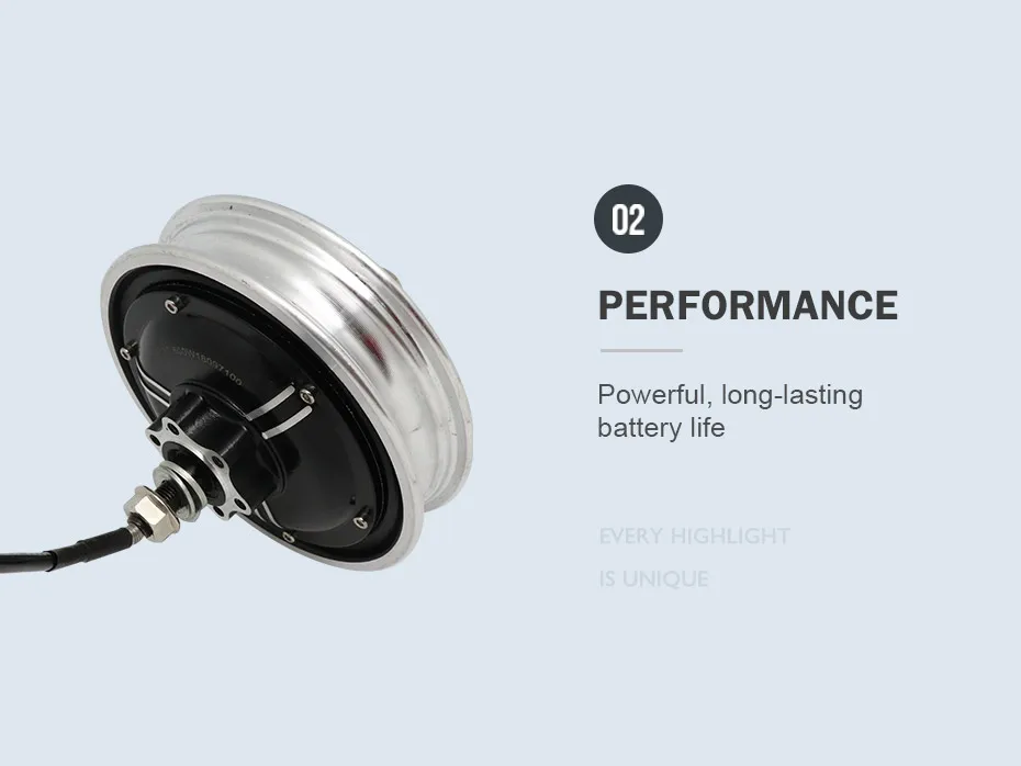JS 48V 500W электрический скутер Мотор колеса 12 осей 850 мм длина для 10 дюймов двигатель для скутера колеса для X48 E скутера аксессуары