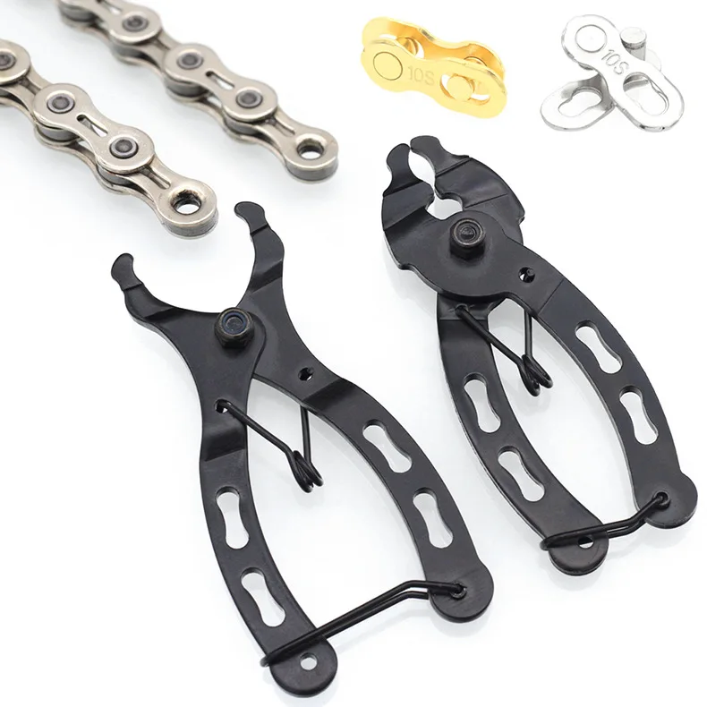 

Mini mountain road folding bicycle chain magic buckle tool quick release buckle removal installation pliers chain cutter tool