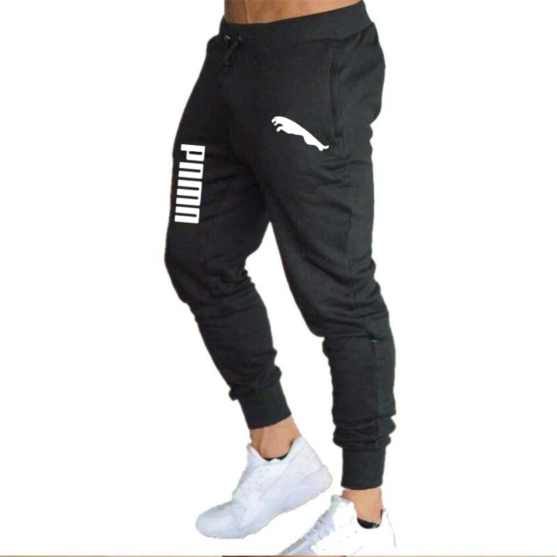 

2021 New Men's Pants Fitness Skinny Trousers Spring Elastic Bodybuilding Pant Workout Track Bottom Pants Men Joggers Sweatpants