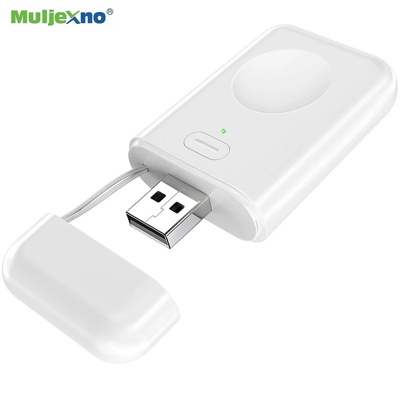 Портативное беспроводное зарядное устройство QI 1000 мАч мини беспроводная