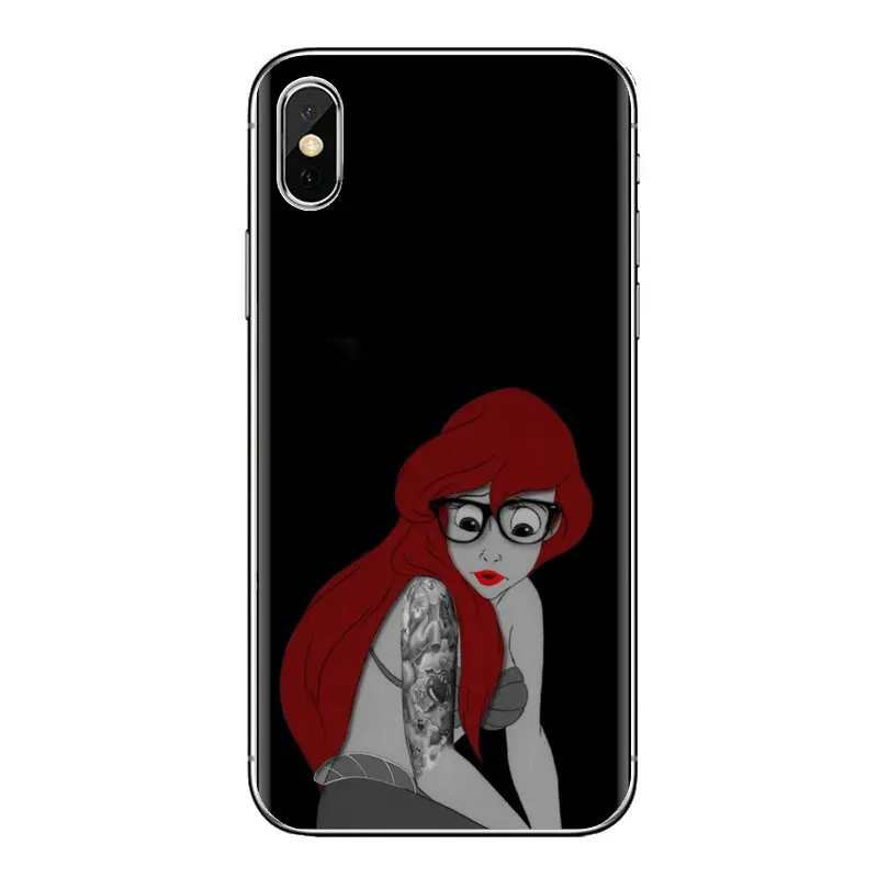 Татуировка Ариэль Алиса Белоснежка для Xiaomi Redmi 4A S2 Note 3 3S 4 4X5 Plus 6 7 6A Pro Pocophone F1