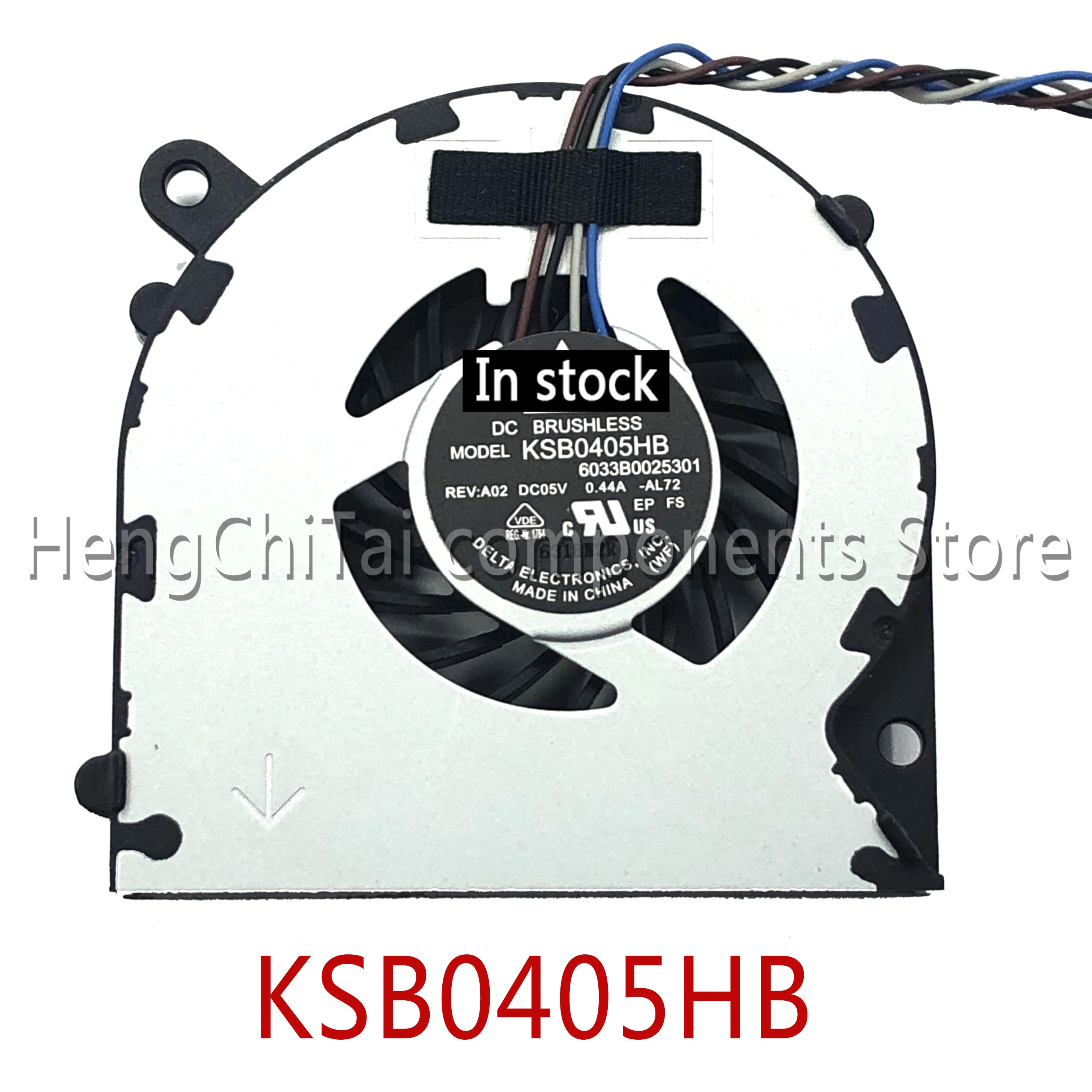 Оригинальный 100% рабочий KSB0405HB 6033B0025301 50 мм 50*50*7,5 мм охлаждающий вентилятор для ноутбука