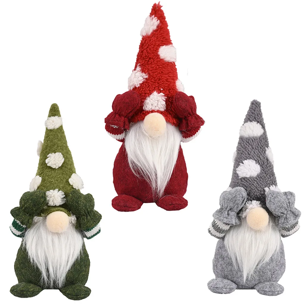 

Stylish and beautiful Santa Rudolph Doll Cloth Birthday Present For Home Christmas Holiday Decoration Delicate and festive