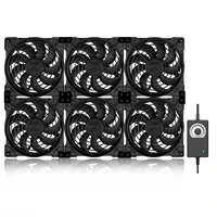 12cm High Speed Large Air Volume 100V 110V 220V Btc Mining Machine Workstation Cabinet 120MM Server Case Cooling System Fan Kit