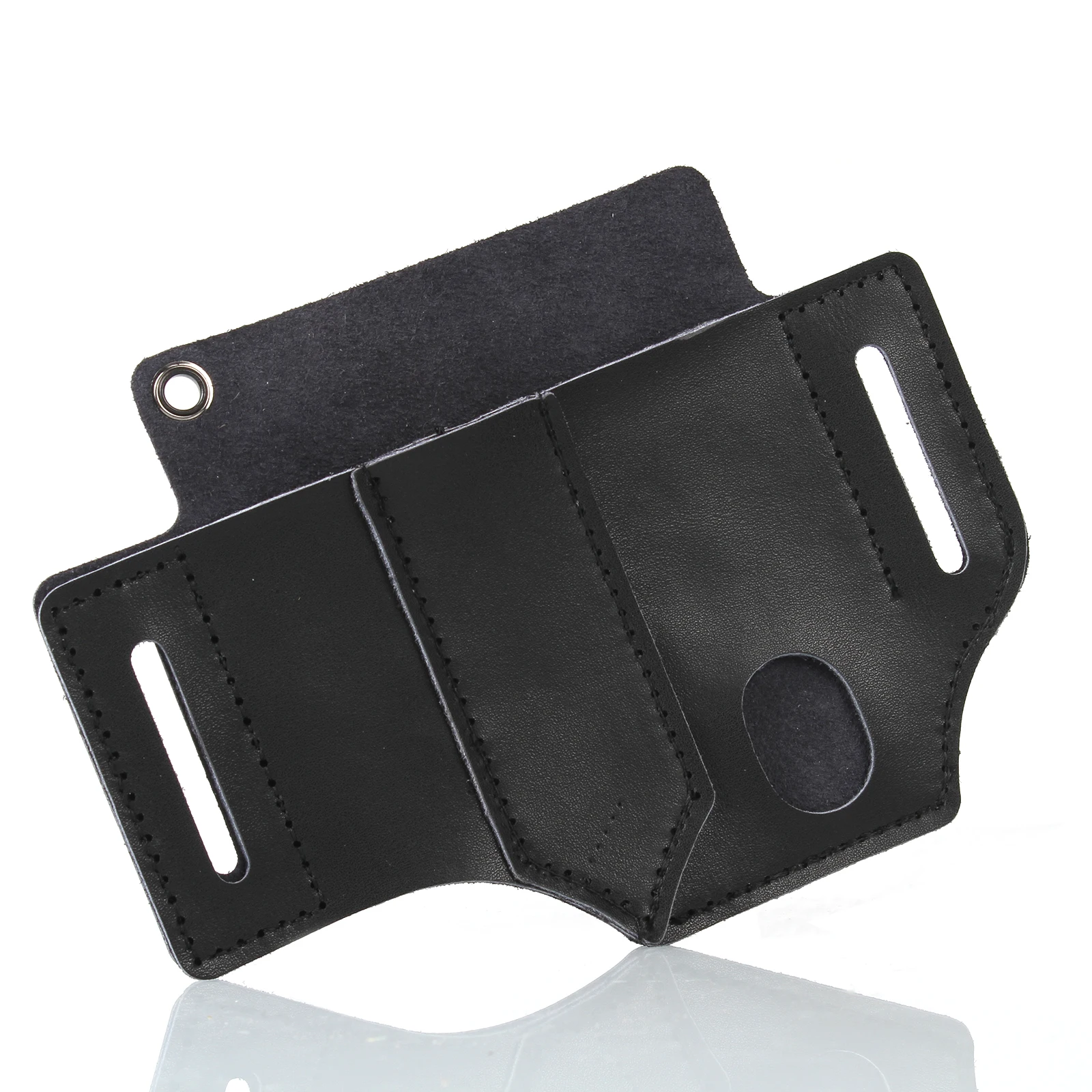 

Black EDC Waist Holster Multi-function Portable Storage Leather Goods Tool Storage