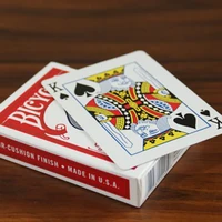 card into the box magic tricks magician close up street illusion gimmicks mentalism puzzle playing card vanishing poke magia