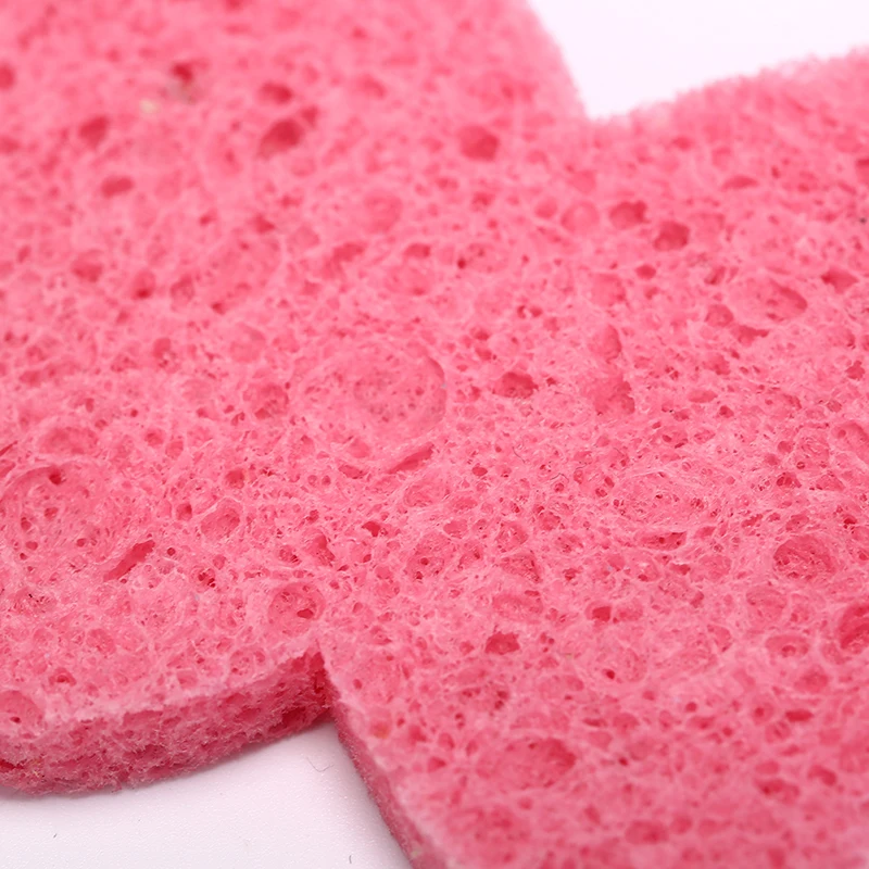 3 шт./2 шт. натуральная древесная волоконная Очищающая губка для отшелушивания Puff