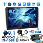 Автомагнитола 2DIN, HD 10,1 дюйма, Android, GPS-навигация, Wi-Fi, Sat, MP5, плеер Mirror Link, мультимедийный видеоплеер с камерой заднего вида